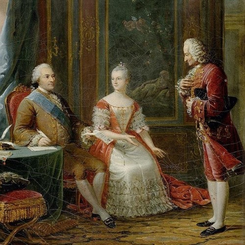 Louis XV of France and Madame de Pompadour